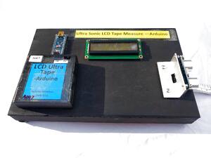 A007- LCD Ultrasonic Tape Measure