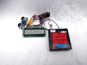 A014- LCD Infrared Message