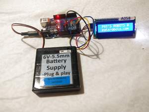 A058 - i2c LCD Display