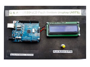 A073 - Q & A - OLED LCD Push Button Display