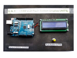 A073 - Q & A - OLED LCD Push Button Display