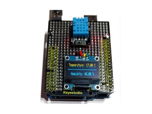 A074 - Weather Station Shield - Temperature & Humidity Sensor with OLED Display