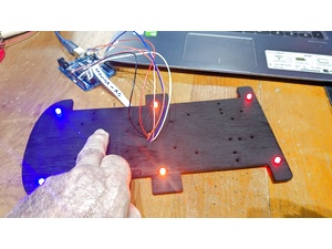 A084- Automatic Car Lights-LDR 3 LEDS