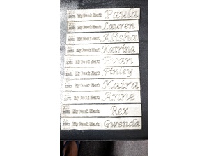 L118- Synthetic Leather Book Marks
