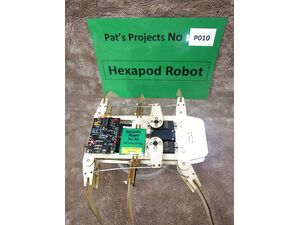 P010 - Hexapod Infrared Robot