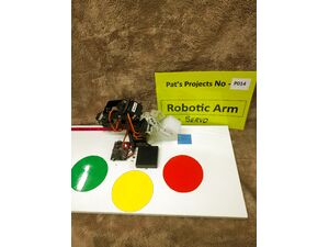 P014 - Robotic Arm-Servo-6DoF