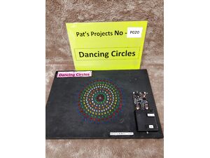 P020 - Dancing Circles~300 LED's