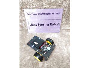 P038 - Light Sensing Robot
