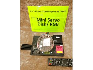 P047 - Servo Mini Dish - RGB Strip