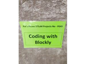 P049 - Coding with Blockly